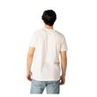 Weißes BAUER S26 Core Graphic T-Shirt Senior am Model – Rückansicht