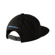 BAUER S26 Flat Brim Snapback Cap Senior Schwarz mit Snapback-Verschluss und BAUER-Stickerei hinten