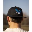 BAUER S26 Flat Brim Snapback Cap Senior Schwarz in einer Lifestyle-Ansicht