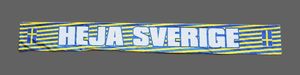Fanschal Schweden Eishockey IIHF 2011 <<< LAGERFUND - RESTPOSTEN >>>