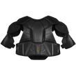 Warrior Alpha Pro Junior Shoulder Pads in Schwarz, Seitenansicht
