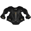 Warrior Alpha Pro Junior Schulterschutz in Schwarz, Vorderansicht