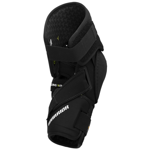 Warrior Alpha LT Senior Ellenbogenschoner – Seitenansicht Warrior Alpha LT Senior Ellenbogenschoner in Schwarz, Seitenansicht