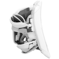 Warrior Intermediate Torwartausrüstung Alpha Surge S50 Stockhand weiß/weiß/weiß Full-Right – Produktansicht 1