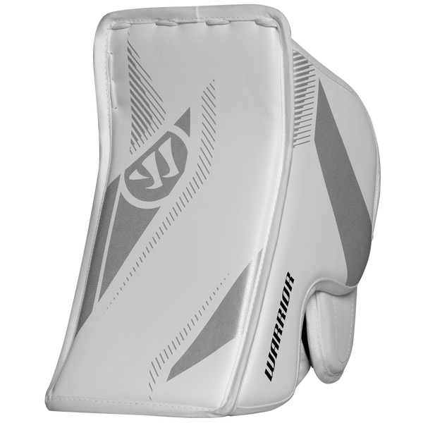 Warrior Youth Torwartausrüstung Alpha Surge S30 Stockhand weiß/silber Full-Right – Produktansicht 1