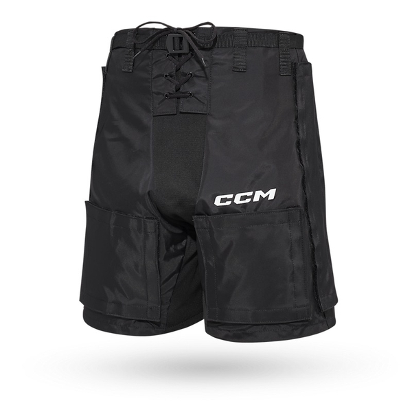 CCM Hockey Pant Shell Velcro Senior Schwarz