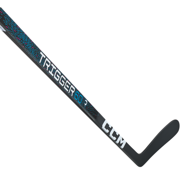 CCM Ribcor Trigger 60 Senior Eishockeyschläger – Kellen- und Schaftdetail CCM Ribcor Trigger 60 Senior Eishockeyschläger Kellen- und Schaftdetail