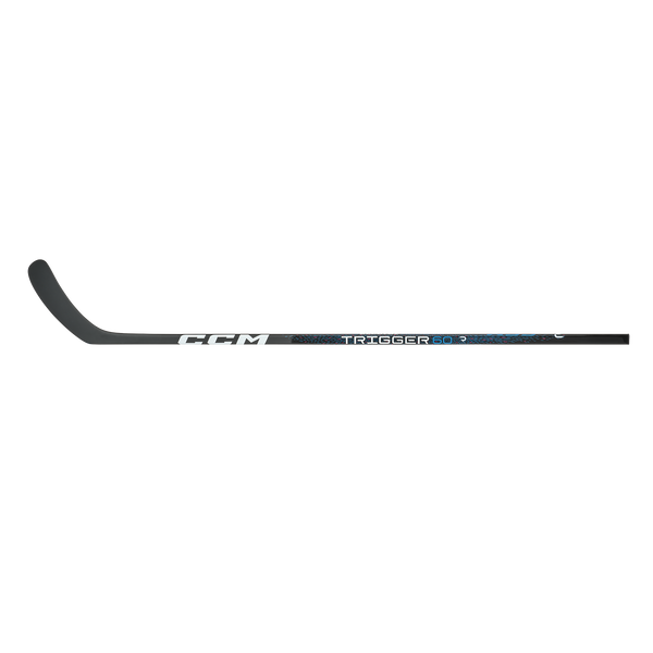 CCM Ribcor Trigger 60 Youth Eishockeyschläger – Seitenansicht links CCM Ribcor Trigger 60 Youth Eishockeyschläger Seitenansicht links