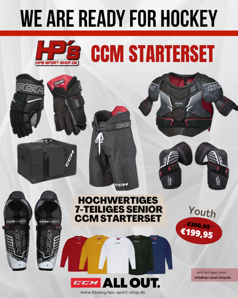 CCM Eishockey Starterset Youth zum Monsterpreis Produktbild 1
