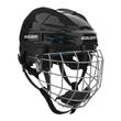BAUER Prodigy 2.0 Youth Eishockeyhelm mit Prodigy-Gitter in Schwarz, seitliche Produktansicht