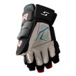 BAUER Supreme F40 Eishockeyhandschuhe Junior Schwarz Rot – Innenhandansicht BAUER Supreme F40 Junior Eishockeyhandschuhe in Schwarz Rot, Innenhandansicht