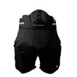 Rear view of the BAUER Supreme FUSE Youth hockey pants in black