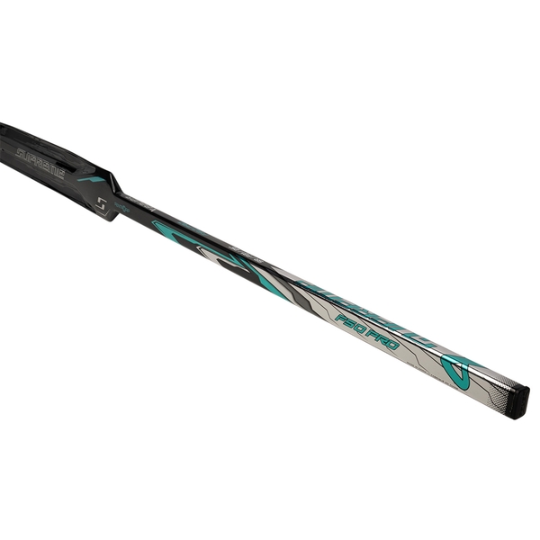 BAUER Supreme F50 Pro P31 Torwartschläger Senior rechts in RSG – Schaft-Rückansicht