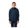 BAUER Team Fleece Zip Hoodie Youth Marineblau Youth am jungen Model – Vorderansicht