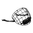 BAUER S26 Contour 2 Facemask Black BAUER S26 Contour 2 Facemask in black – angled side view