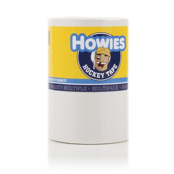 HOWIES Hockey Tape 5er-Pack Weiß HOWIES Hockey Tape Retail Pack mit fünf weißen Rollen à 25,4 mm × 18,28 m