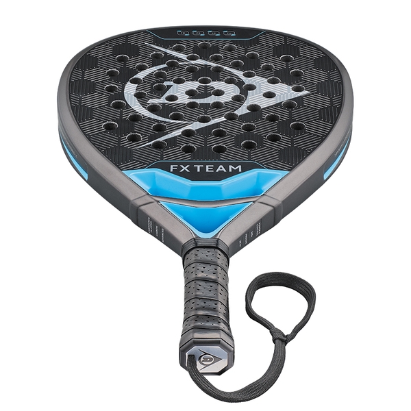 Dunlop FX Team Padel Racket Detail View Dunlop FX Team padel racket – detail view