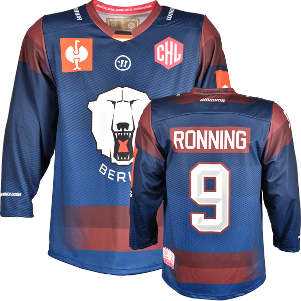 Eisbären Berlin CHL Fan Jersey 2026/27 Home Eisbären Berlin home fan jersey front and back