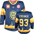 HC Davos CHL Fantrikot Home Vorder- und Rückansicht