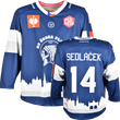 HC Pilsen CHL Fantrikot Away Vorder- und Rückansicht