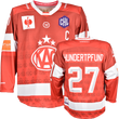 KAC Klagenfurt CHL Fan Jersey 2026/27 Home KAC Klagenfurt CHL home fan jersey front and back view