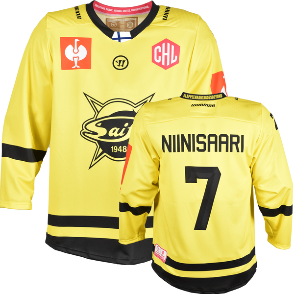 SaiPa Lappeenranta CHL Fantrikot Home Vorder- und Rückansicht