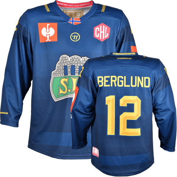 Storhamar Hamar CHL Fantrikot 2026/27 Home Storhamar Hamar CHL Fantrikot Home Vorder- und Rückansicht