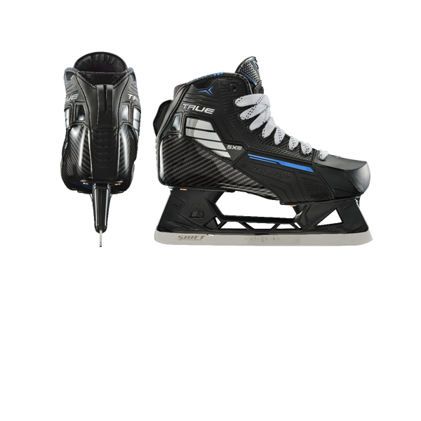 TRUE CATALYST 5X6 Intermediate Goalie Skates – pair view