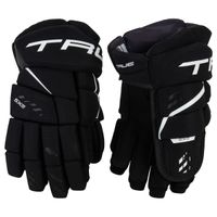 TRUE CATALYST 5X6 Junior – Vorderansicht TRUE CATALYST 5X6 Junior Eishockey Handschuhe Schwarz Vorderansicht