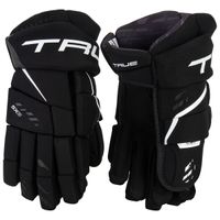 TRUE CATALYST 5X6 Senior – Vorderansicht TRUE CATALYST 5X6 Senior Eishockey Handschuhe Schwarz Vorderansicht