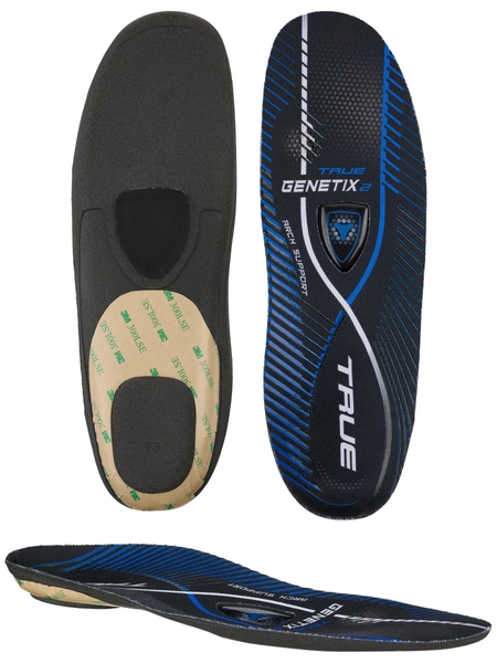 TRUE Genetix 2 Fit Kit – Einlagen und Profile TRUE Genetix 2 Fit Kit mit Einlagen, Profilansicht und Unterseite
