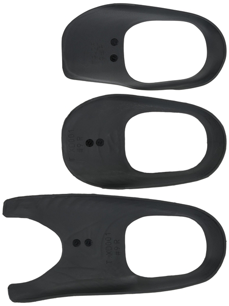 TRUE Genetix 2 Fit Kit – drei Fußgewölbe-Einsätze Drei austauschbare Fußgewölbe-Einsätze des TRUE Genetix 2 Fit Kits