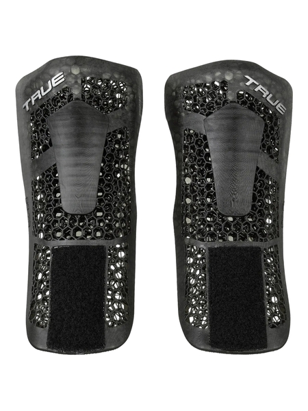 TRUE 3D Printed V2 asymmetric goalie tongues pair, front view