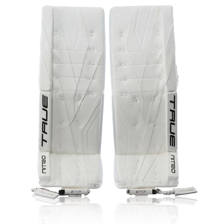TRUE CATALYST NITRO Torwartschienen Senior 2026 Weiß/Weiß