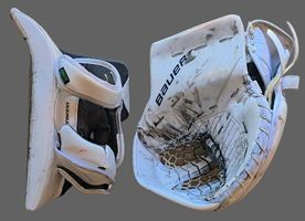 Bauer Supreme Shadow Goalie Catcher & Blocker PRO RETURN WILD WINGS  << Joacim Eriksson >>Stock- und Fanghand Full Right