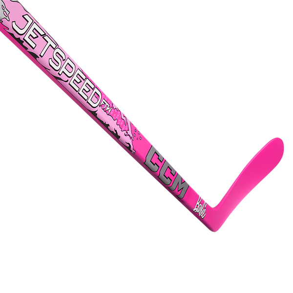 Barbie x CCM JetSpeed FTW Eishockeyschläger Junior 50 Flex – Ansicht 02 Barbie x CCM JetSpeed FTW Eishockeyschläger Junior 50 Flex Produktbild 02