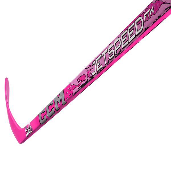 Barbie x CCM JetSpeed FTW Eishockeyschläger Junior 50 Flex – Ansicht 03 Barbie x CCM JetSpeed FTW Eishockeyschläger Junior 50 Flex Produktbild 03