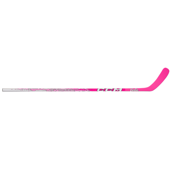 Barbie x CCM JetSpeed FTW Eishockeyschläger Junior 50 Flex – Ansicht A Barbie x CCM JetSpeed FTW Eishockeyschläger Junior 50 Flex Produktbild A