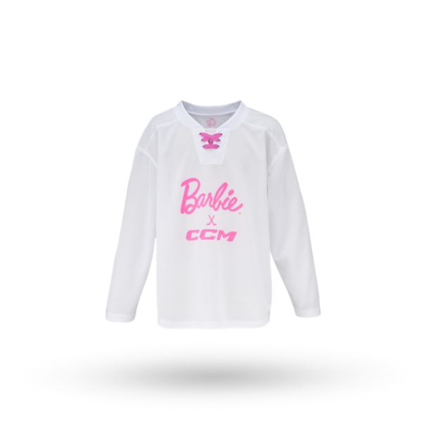 Barbie x CCM Fan-Trikot Youth Weiß Produktbild