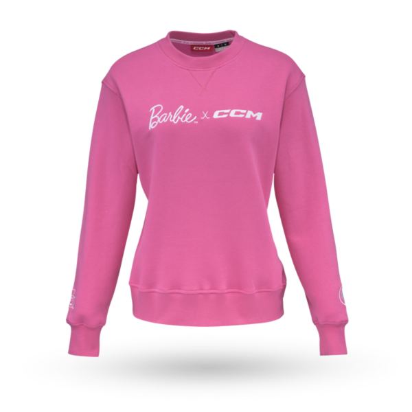 Barbie x CCM Crewneck Pullover Adult Pink Produktbild