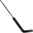 Warrior Answer 24" goalie stick black/yellow – left hand, detail view 3 Warrior Answer goalie stick 24 in, black/yellow, left hand – second angled view