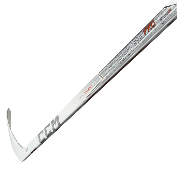 CCM Tacks Recharge Pro White Senior - Design-Detailansicht CCM Tacks Recharge Pro White Senior Eishockeyschläger – Design-Detailansicht