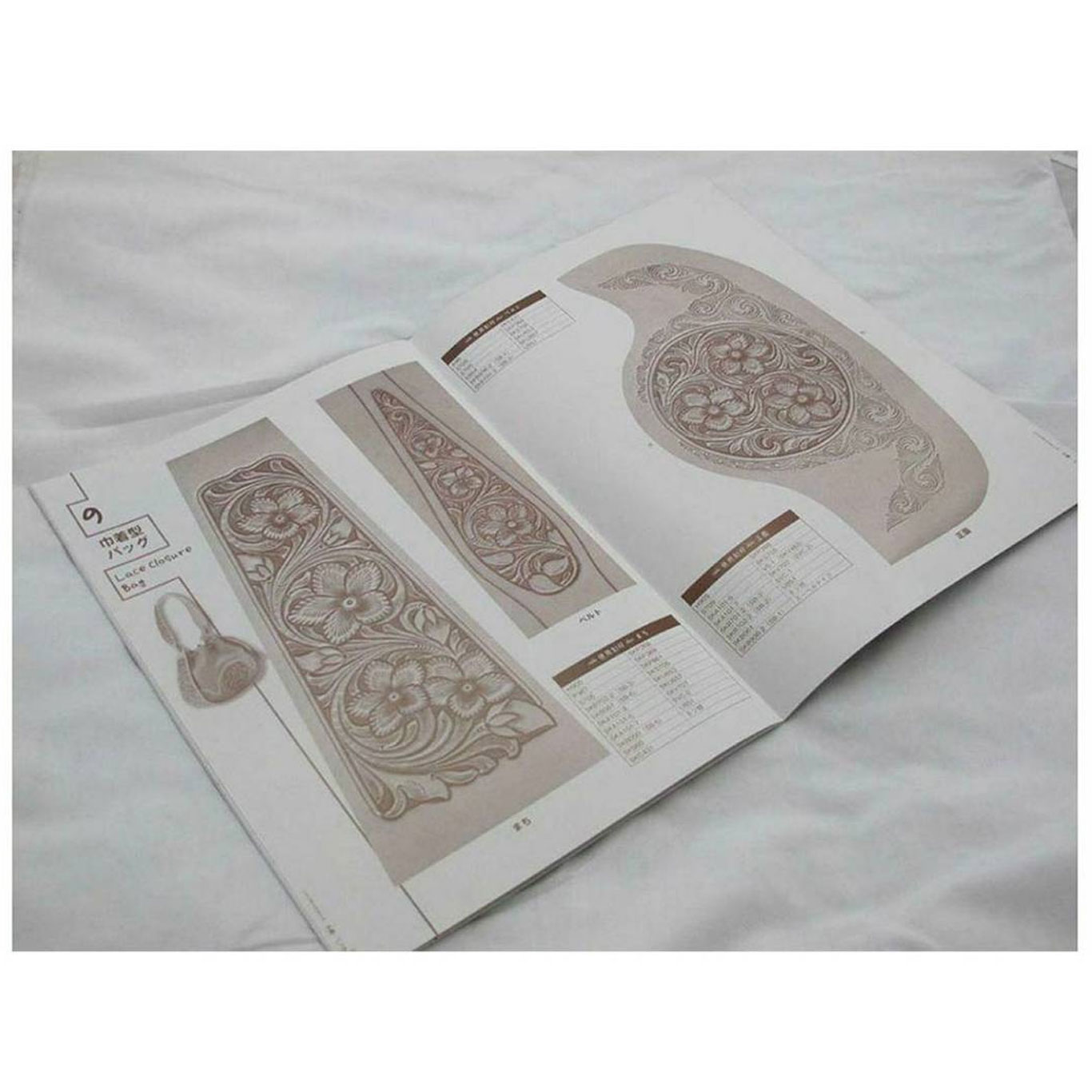 Craft Sha Leather Carving Sheridan Style Accessories & Bags 23P