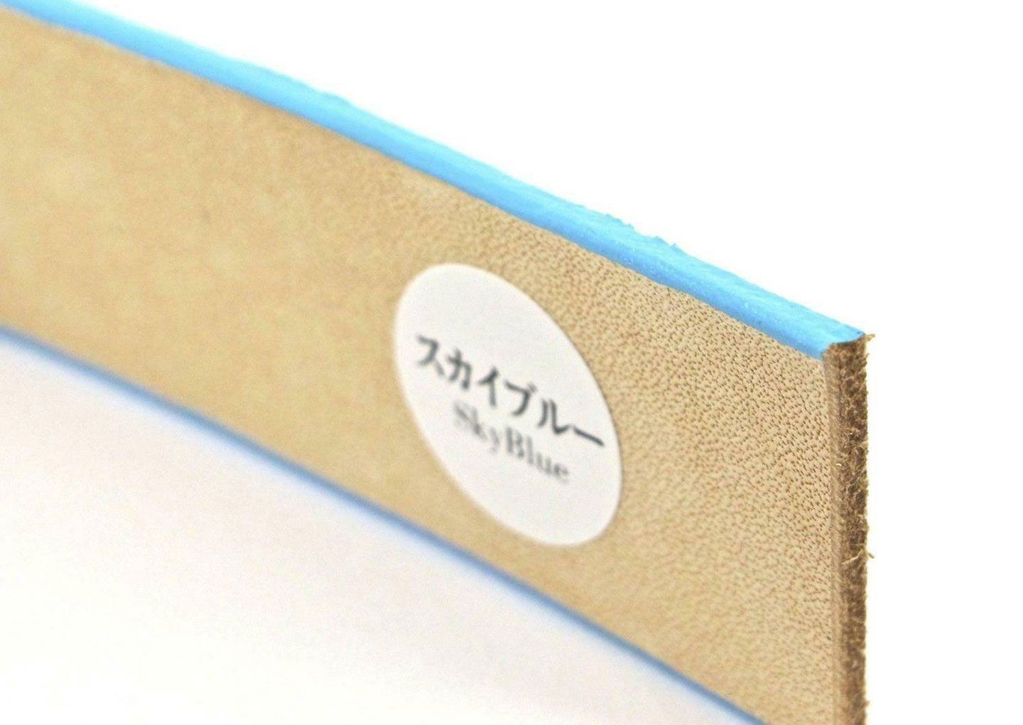 leather edge dressing Seiwa Cova Super Sealant Sky Blue 30g Leathercraft Enamel Lacquer Finishing Agent, to Coat Edges in Leatherwork Isla