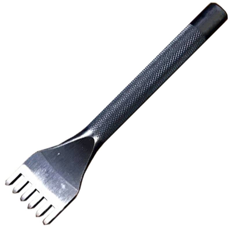 Veemoon Leather Stitch Punch Puller Tool – Stainless Steel Punch Aid Plate For Leathercraft, Ergonomic Design, Perfect For Stitching, Hole Punching & Craftwork