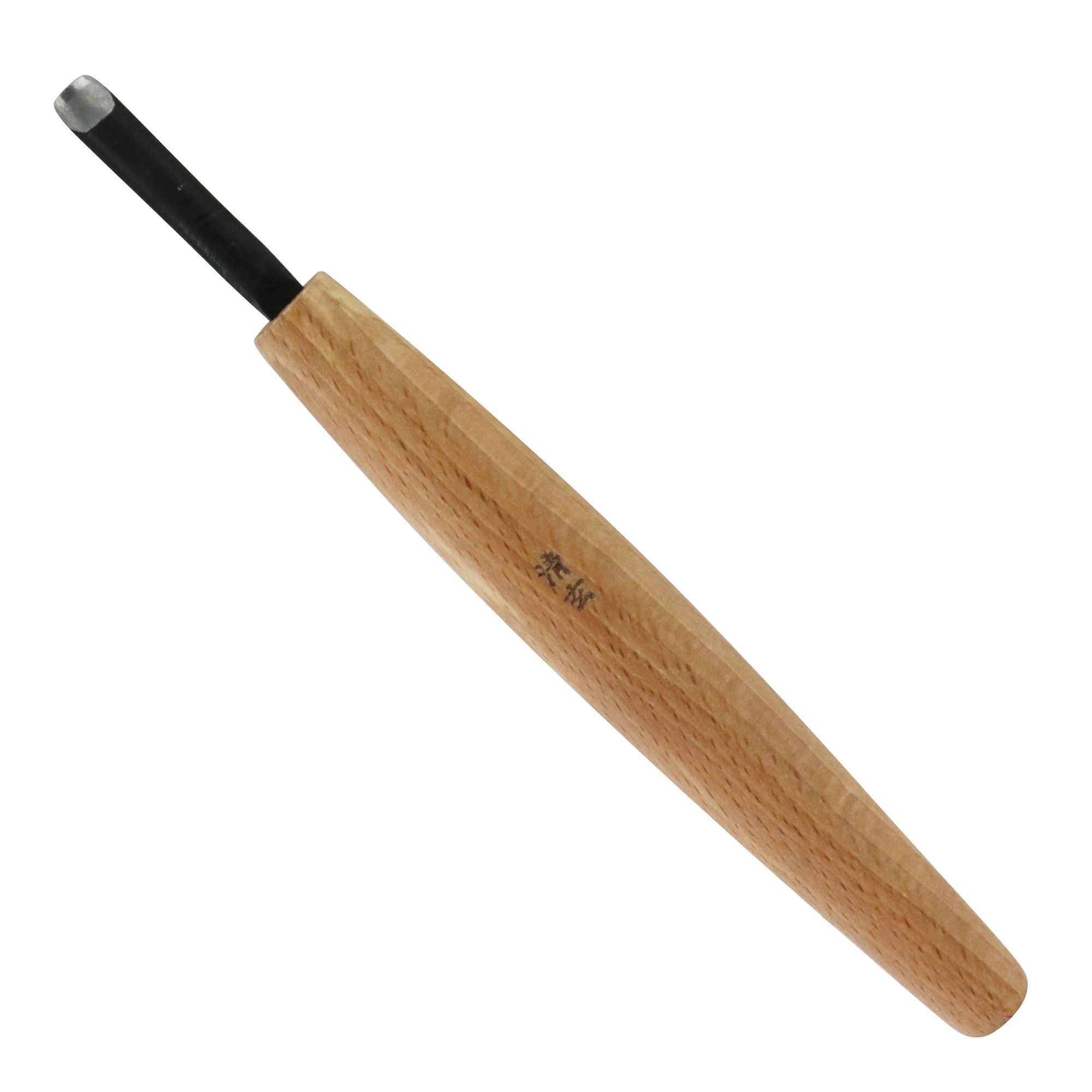 Seigen No. 8 Japanese Wood Carving Tool 6mm Shallow U Gouge for ...