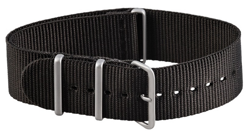 Natoarmband 22mm in schwarz Military Nato Band Nato Uhrenband