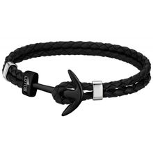 Style leather strap anchor black LS1832-2/6