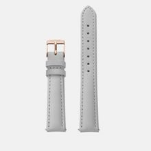 CLS319 CS1408101027 Strap 16 mm Leather, Grey/ Rose Gold