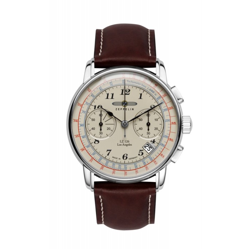 Zeppelin 76145 LZ126 Los Angeles Chrono Herrenuhr